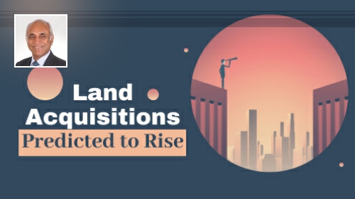 Land Acquisitions Predicted to Rise