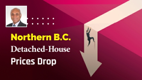 Northern B.C. Detached-House Prices Drop to $408K