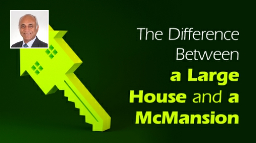 What’s the Difference Between a Large House and a McMansion?