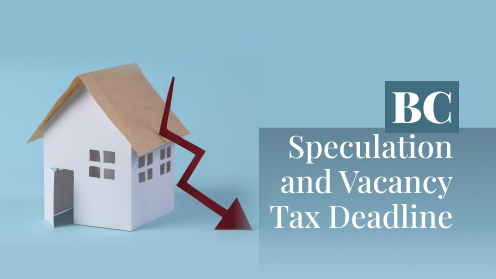 BC Speculation and Vacancy Tax Deadline Approaches