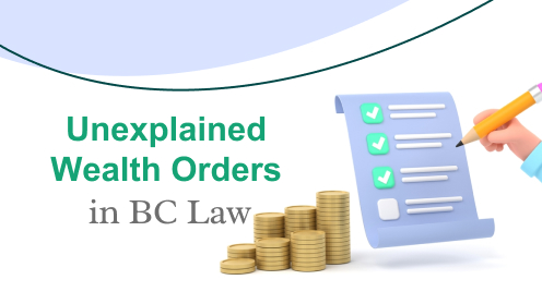 Unexplained Wealth Orders in BC Law