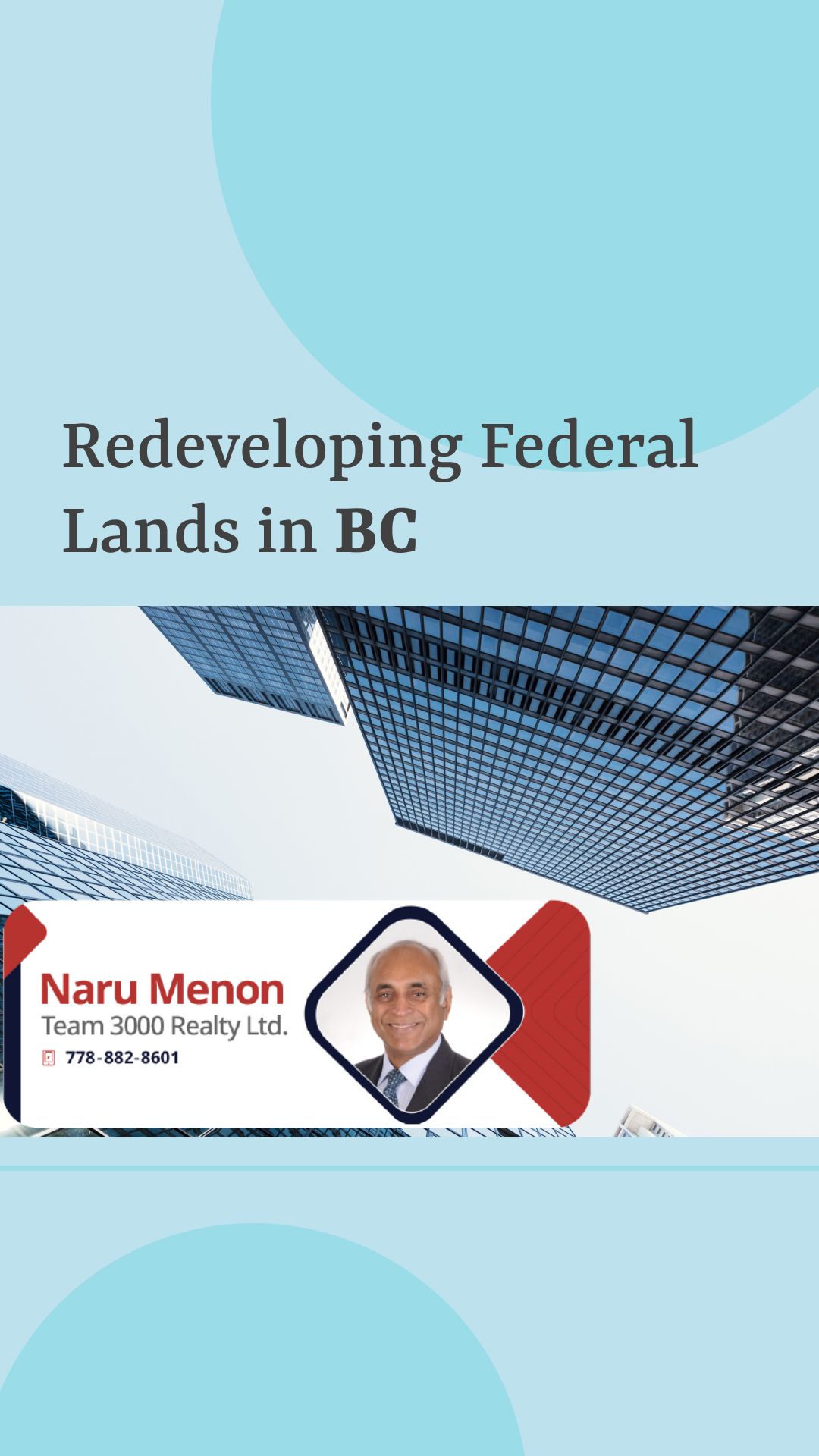 Redeveloping Federal Lands in BC