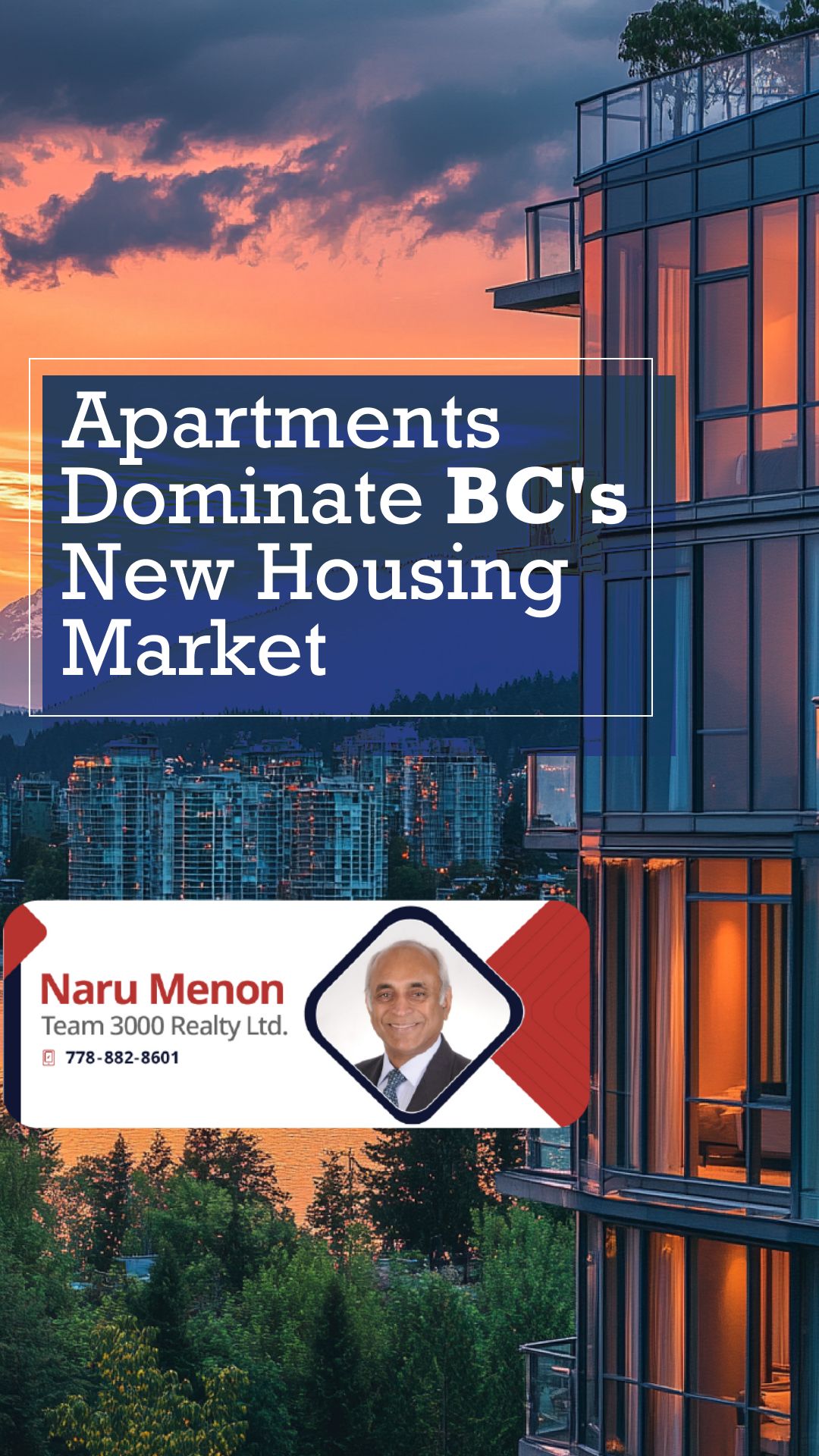 Apartments Dominate BC’s New Housing Market