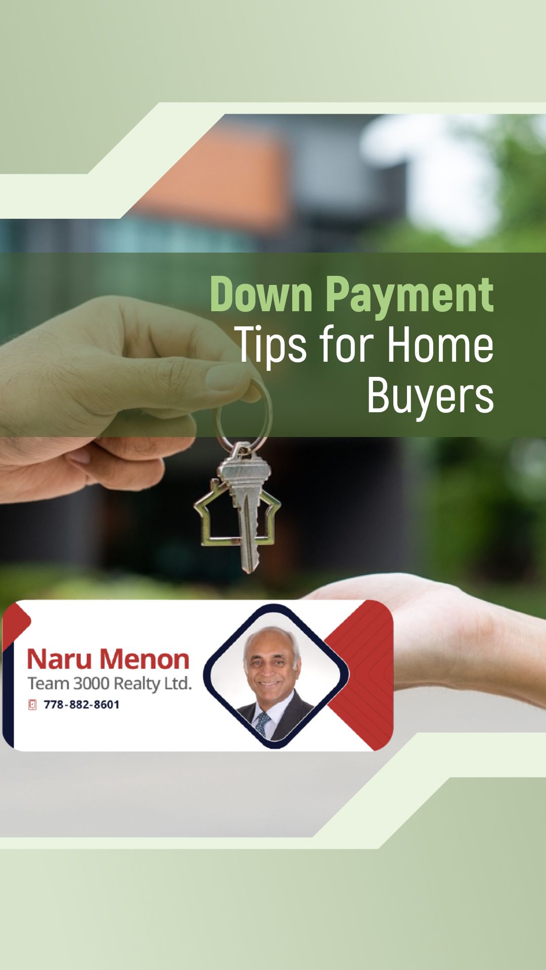 Down Payment Tips for Home Buyers